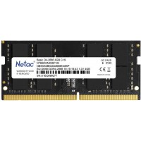Оперативная память Netac DDR4 SO-DIMM 1x4Gb 2666Mhz (NTBSD4N26SP-04)