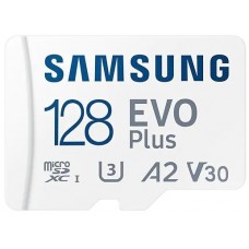 Карта памяти Samsung EVO Plus A2 V30 UHS-I U3 128 ГБ (MB-MC128KA/RU)