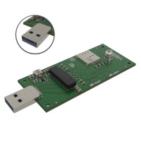 USB Адаптер Vertell USB 3.0, m2 с сим-картой (VT-USB3-M.2)