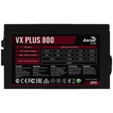 Блок питания Aerocool Value Plus VX Plus 800W