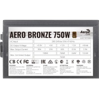Блок питания Aerocool Aero Bronze 750W