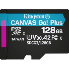 Карта памяти Kingston microSDXC Canvas Go! Plus 128 ГБ