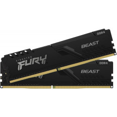 Оперативная память Kingston Fury Beast DDR4 2x32Gb 3600Mhz (KF436C18BBK2/64)