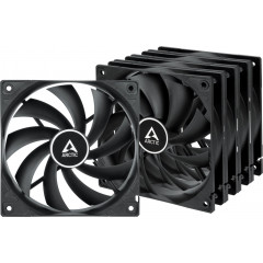Вентиляторы 120 ARCTIC F12 Black 5pcs. (ACFAN00248A)