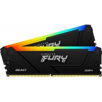 Оперативная память Kingston Fury Beast DDR4 RGB 2x16Gb 3600Mhz (KF436C18BB2AK2/32)