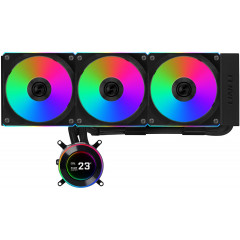 Водяное охлаждение Lian Li Hydroshift II LCD-C 360CL Black (GHS2LCD36RB)