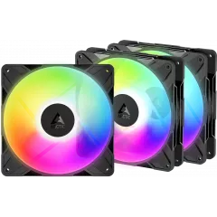 Комплект вентиляторов 140 ARCTIC P14 Pro Reverse A-RGB Black 3-pack (ACFAN00327A)