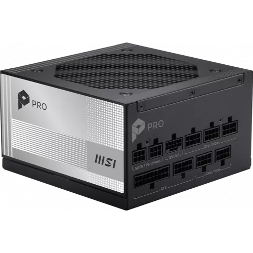 Блок питания 850W MSI PRO PL A850PL PCIE5