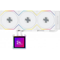 Водяное охлаждение Lian Li HydroShift II LCD-S 360 TL White (GHS2LCDS36TW)