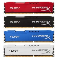 HyperX Fury DDR3 1x4Gb 1600Mhz Синяя (HX316C10F/4)