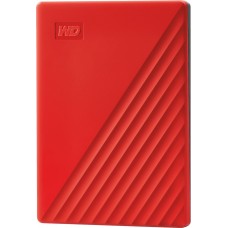 Жесткий диск WD Passport Portable 4Tb Красный (WDBPKJ0040BBK-WESN)
